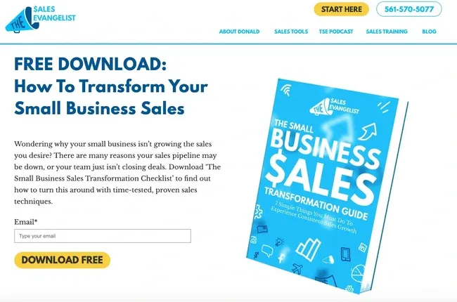 Example of Lead Magnet: Ebooks and Guides