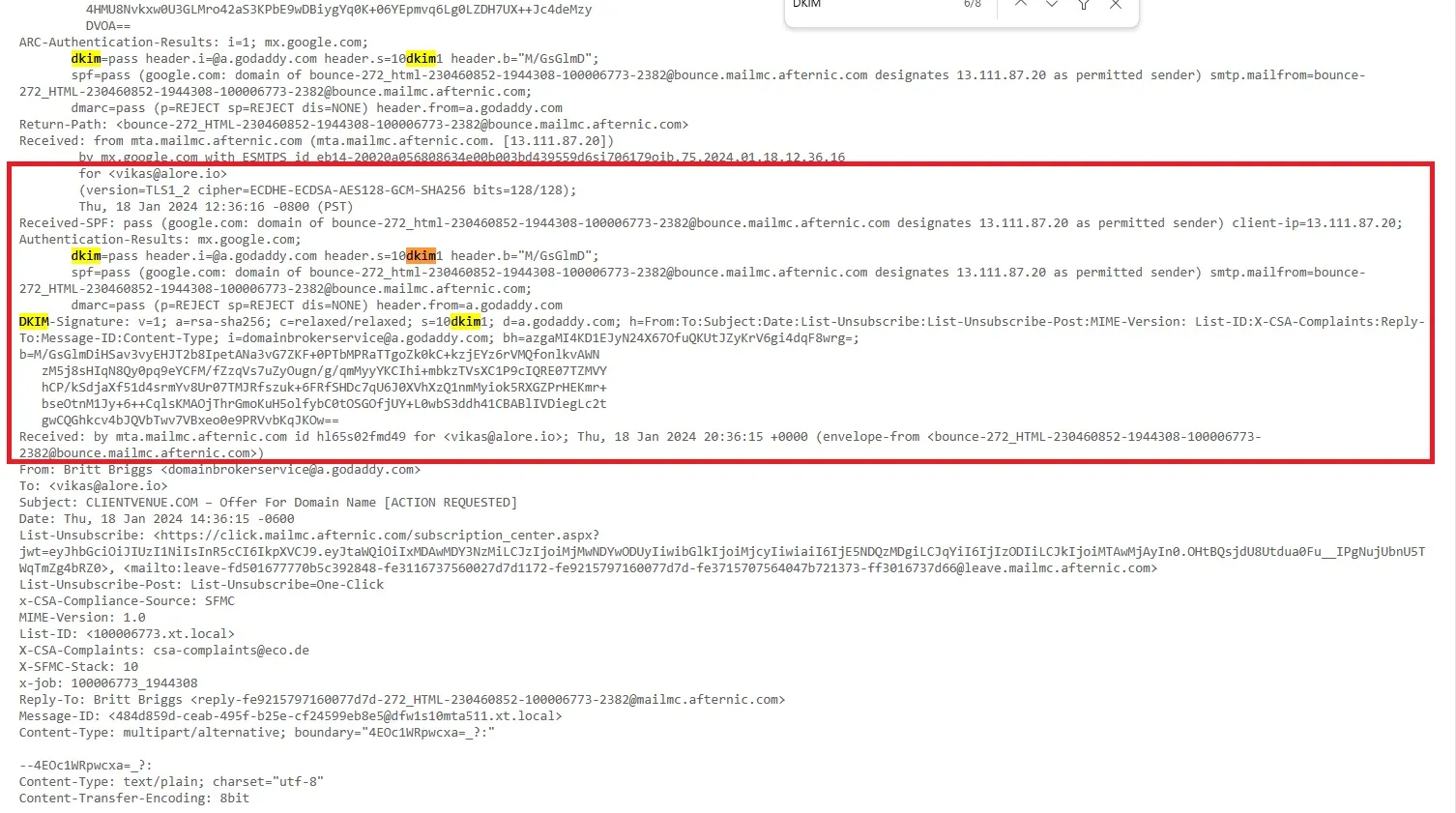 How to Check DKIM