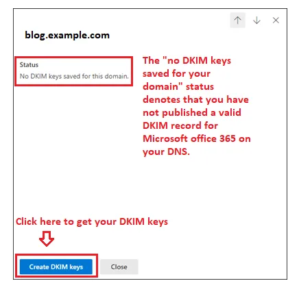 Activate DKIM in Office 365
