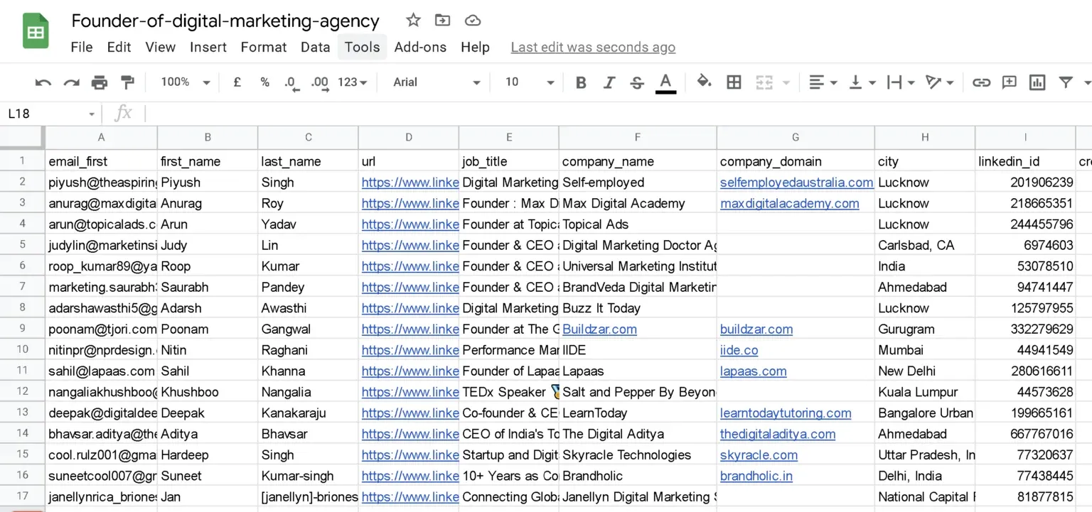 How to Export LinkedIn Email Addresses Together