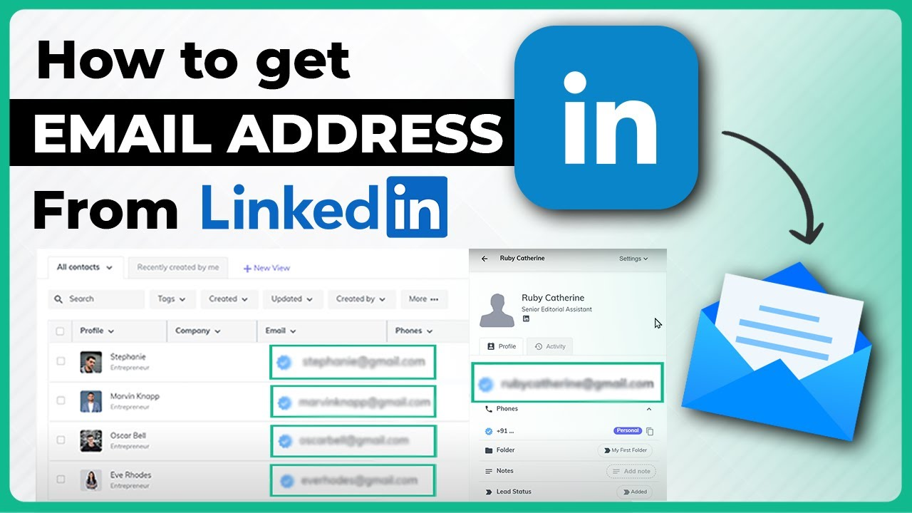 How to Extract Email Addresses that are Not in Your LinkedIn Network