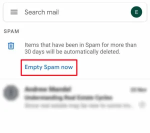 empty spam now