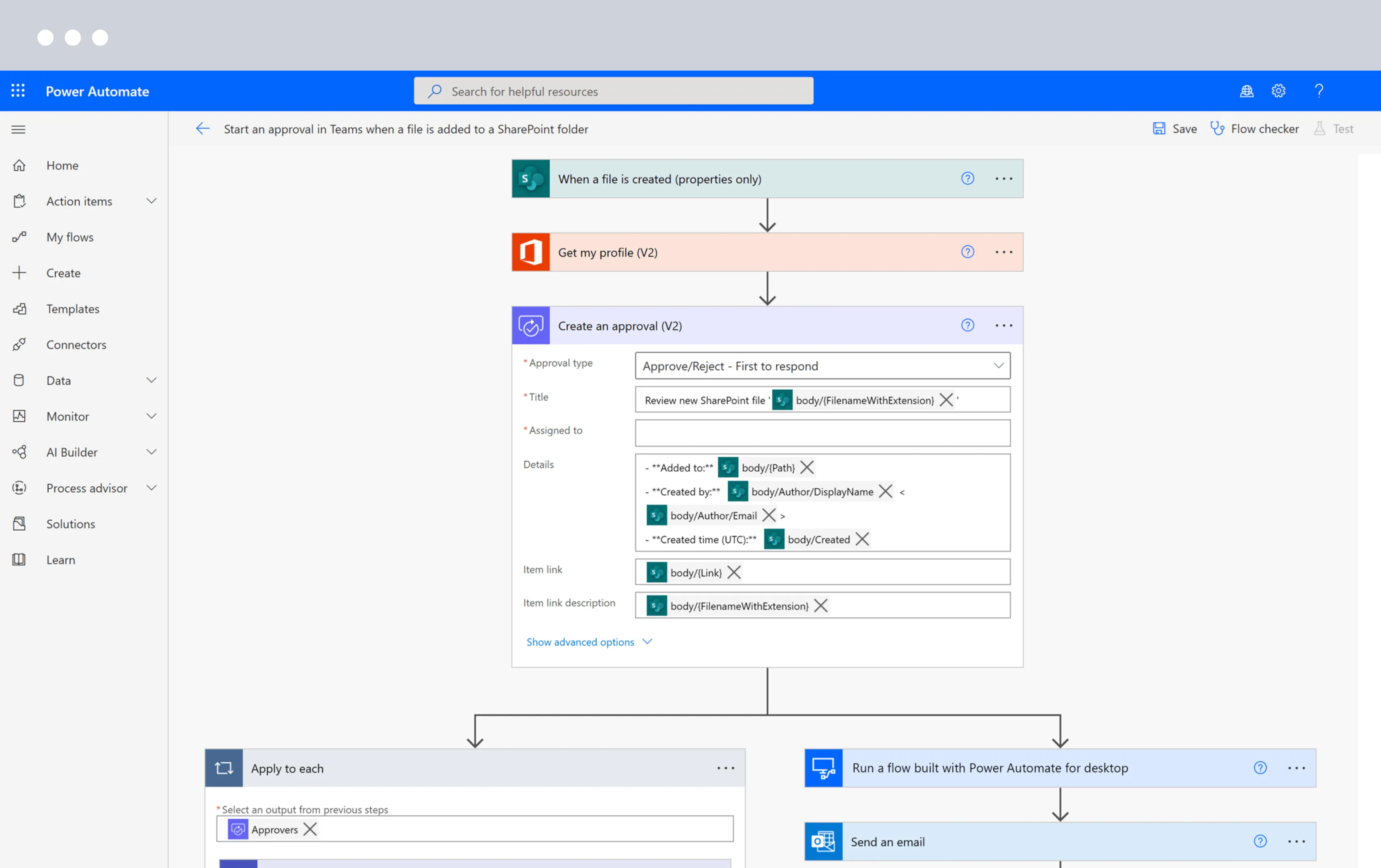 Automated Workflows with Power Automate
