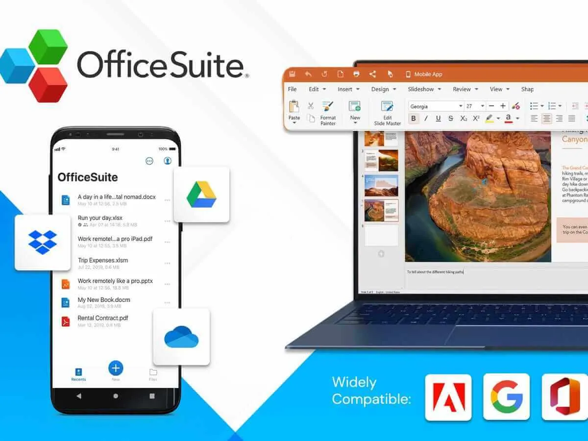 Comprehensive Suite of Office Applications
