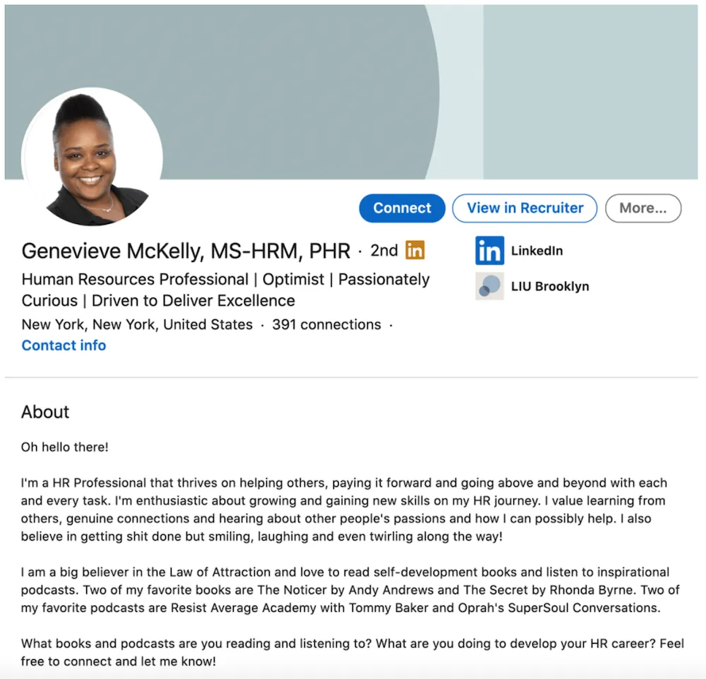 Optimize Your LinkedIn Profile