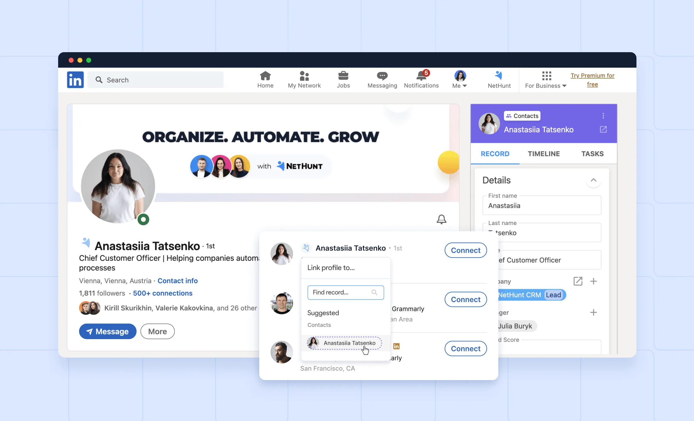 CRM Integration
