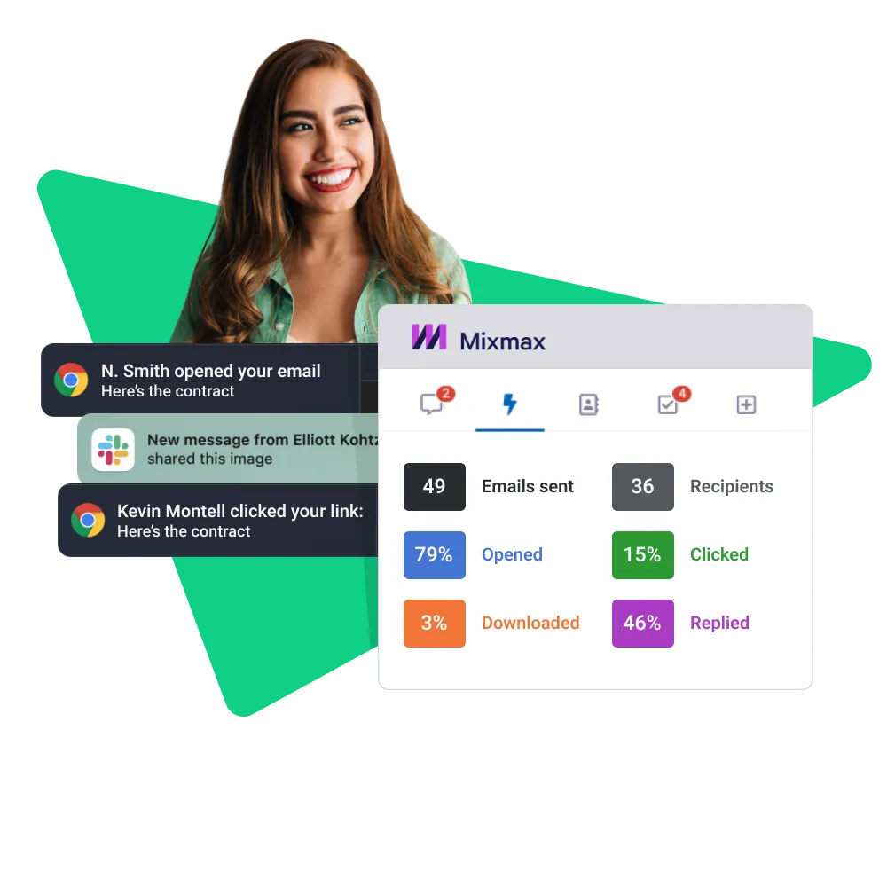 Mixmax Open Tracking Software