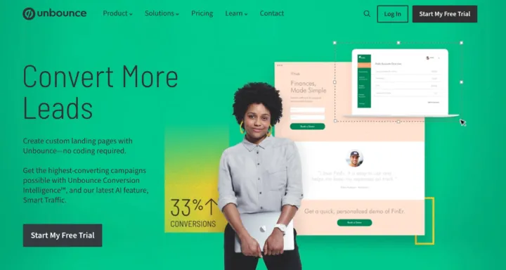 Unbounce Lead Generation Tool