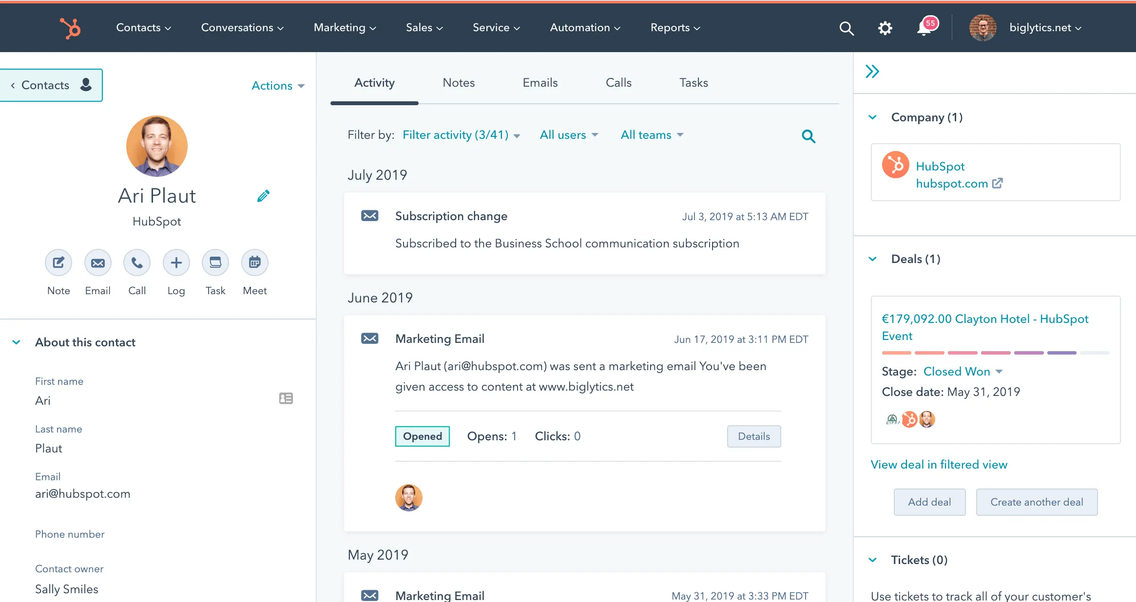 HubSpot Lead Generation Tool