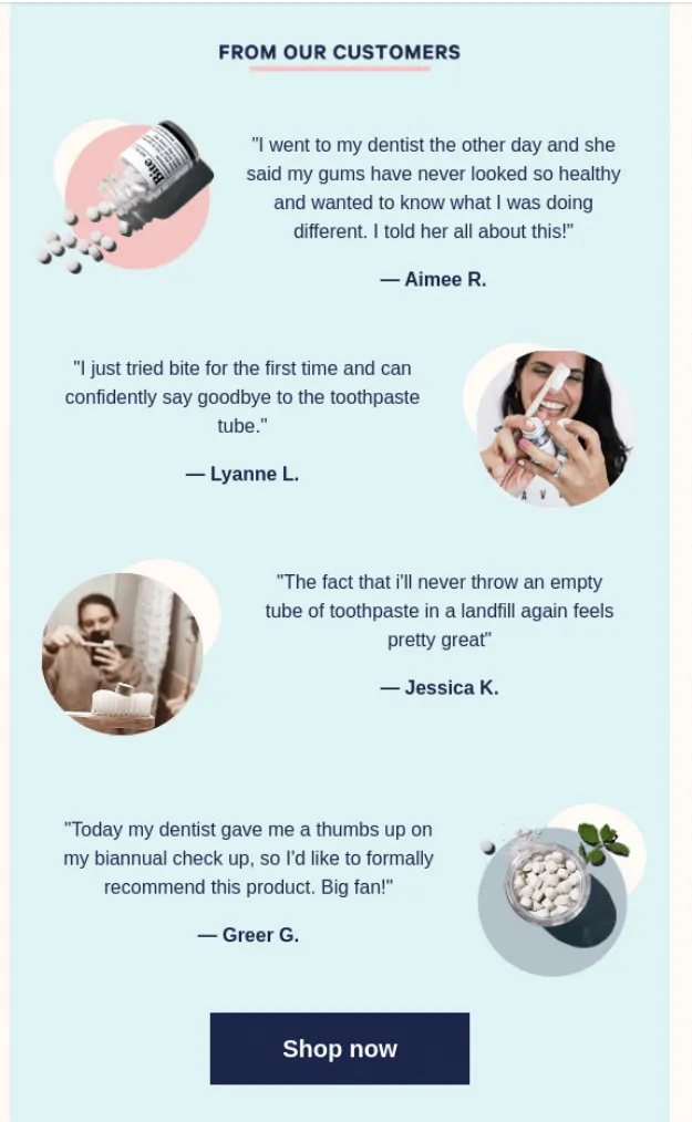 Leverage Social Proof and Testimonials