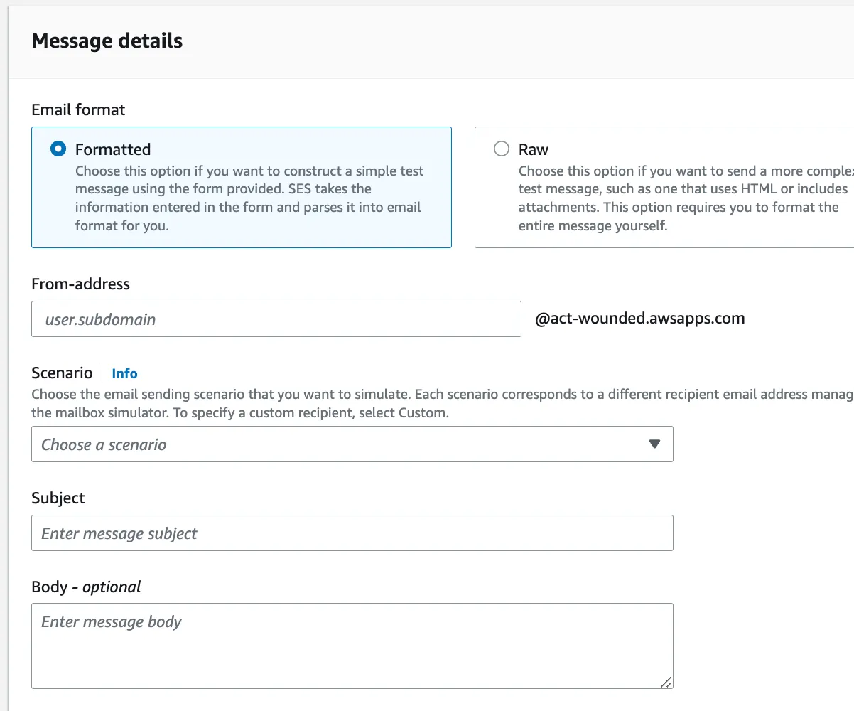 Sending Your First Email
