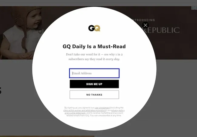 Implement Exit-Intent Popups