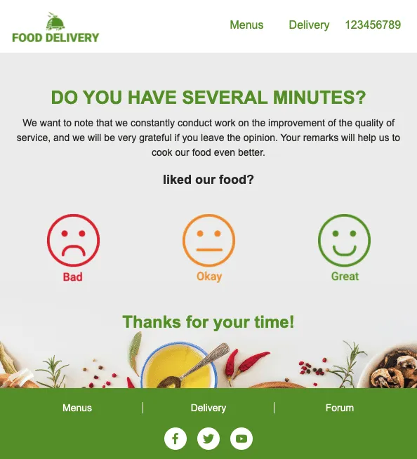 Survey or Poll Invitations