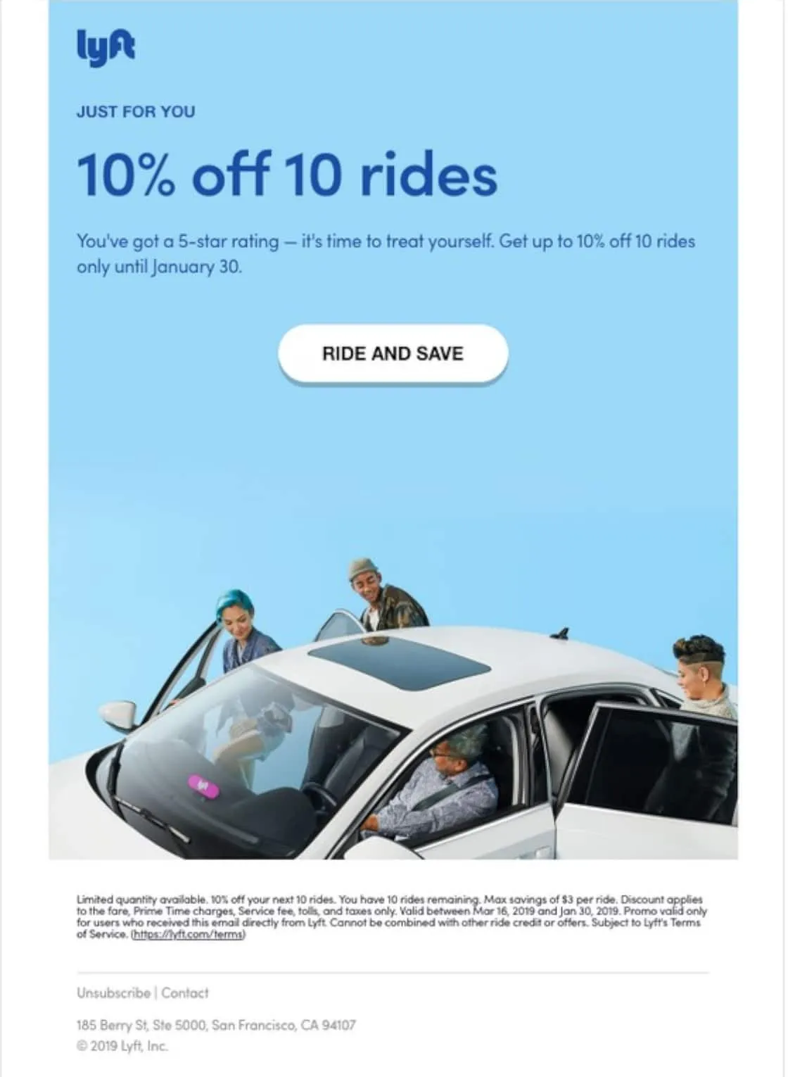 Incentive-Based Emails