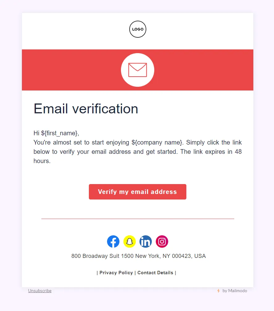 Importance of Email Verification