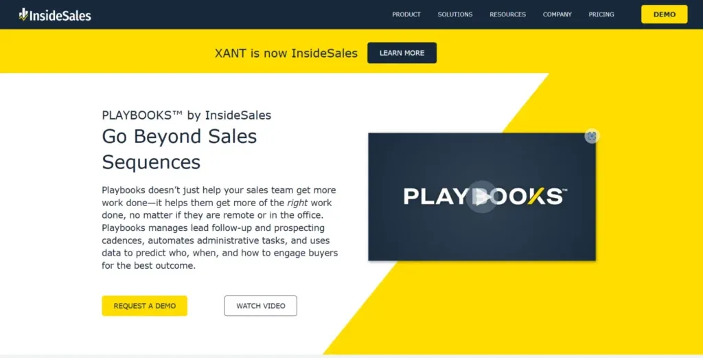 InsideSales Playbooks