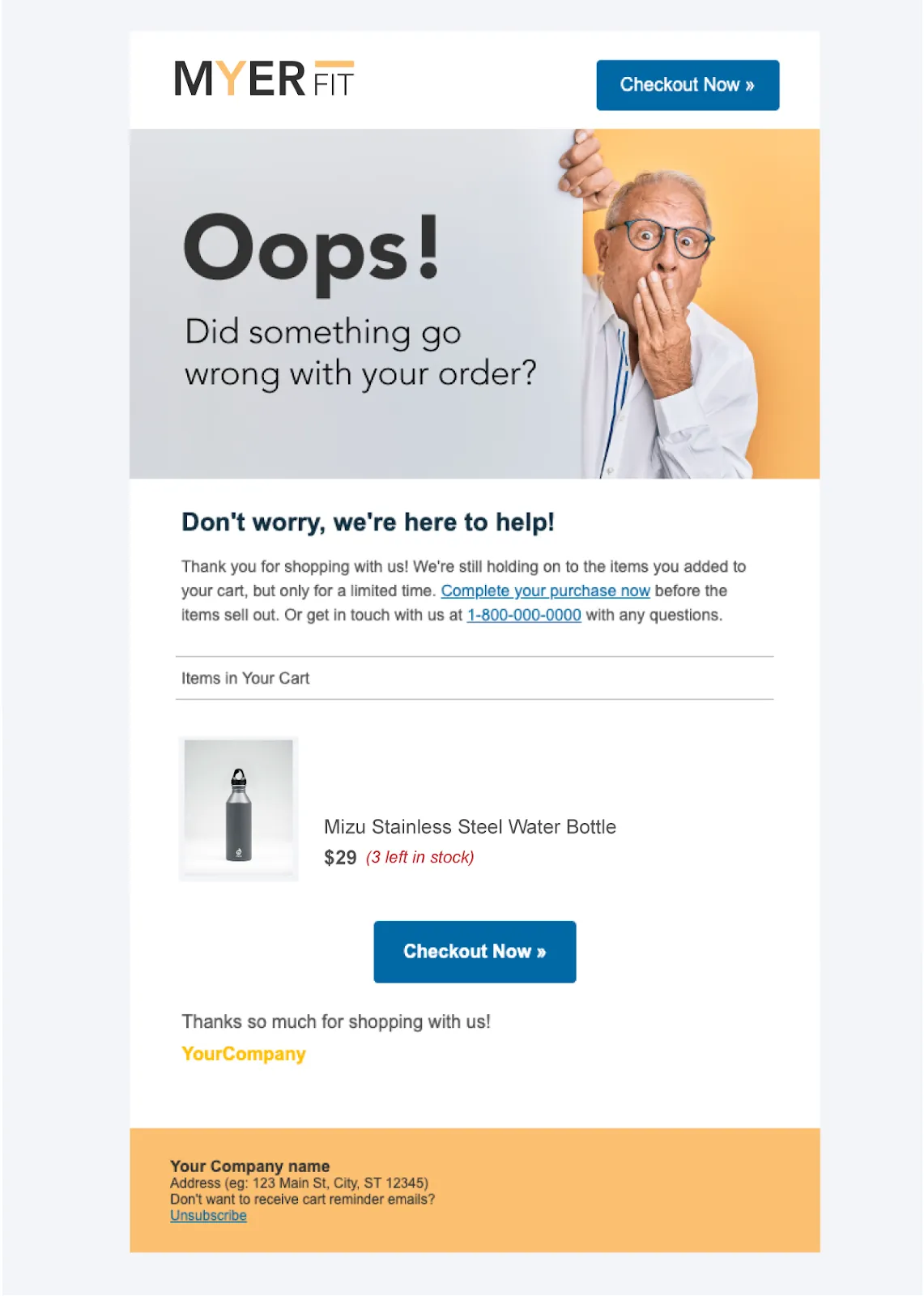 Abandoned Cart Email Sequence