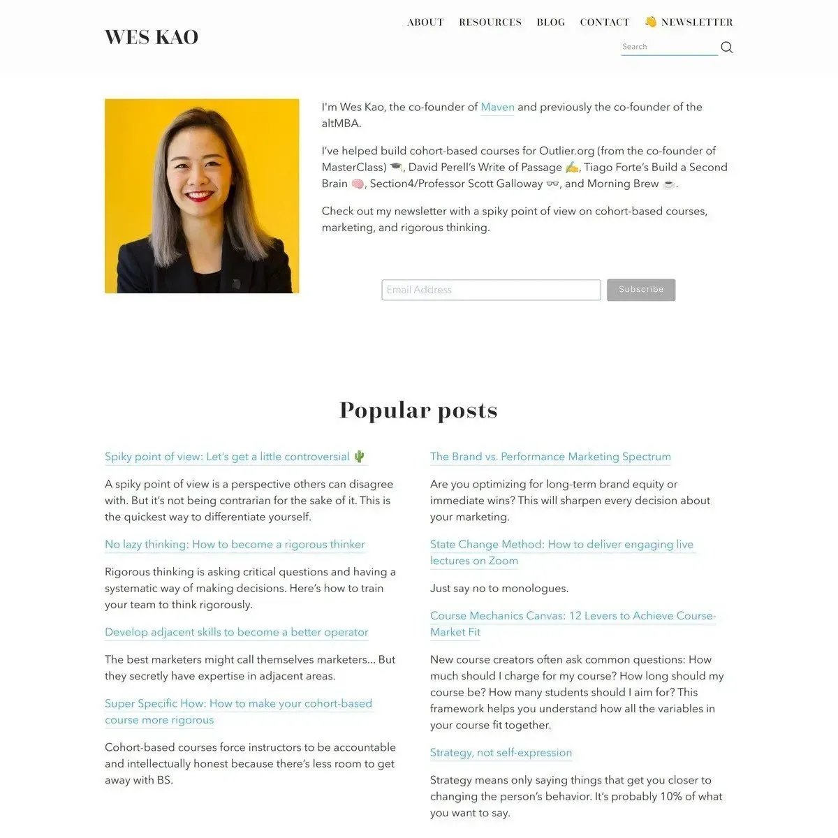 Content Creators and Bloggers Newsletter Idea