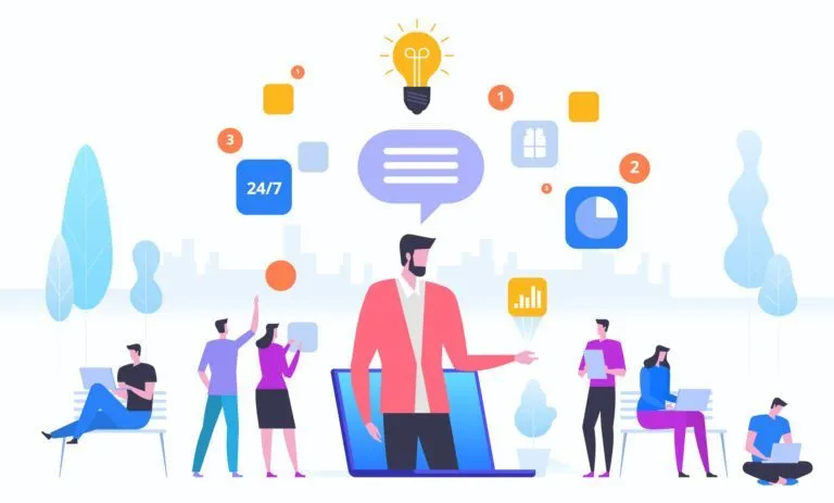 Interaction Through Events