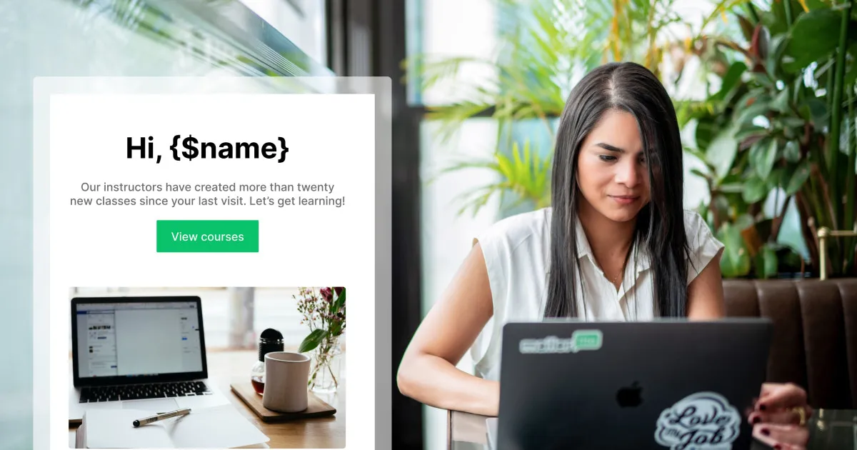 Personalize with the Recipient's Name
