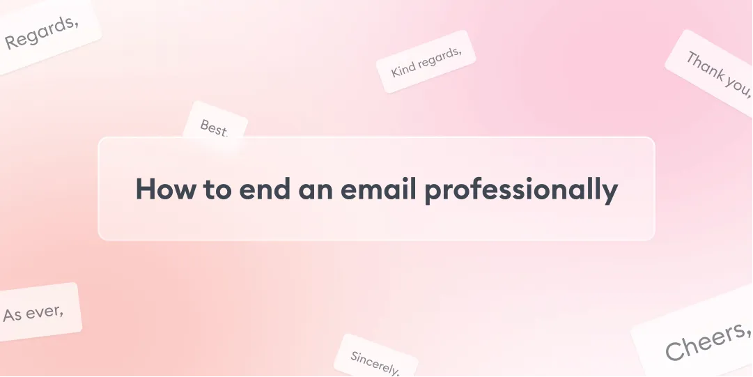 How To Sign Off Professionally