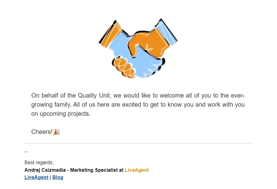 Introducing a New Team Member