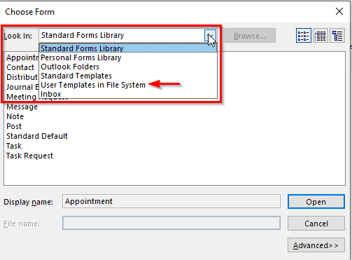                                                  Steps to Use for Email Outlook Templates