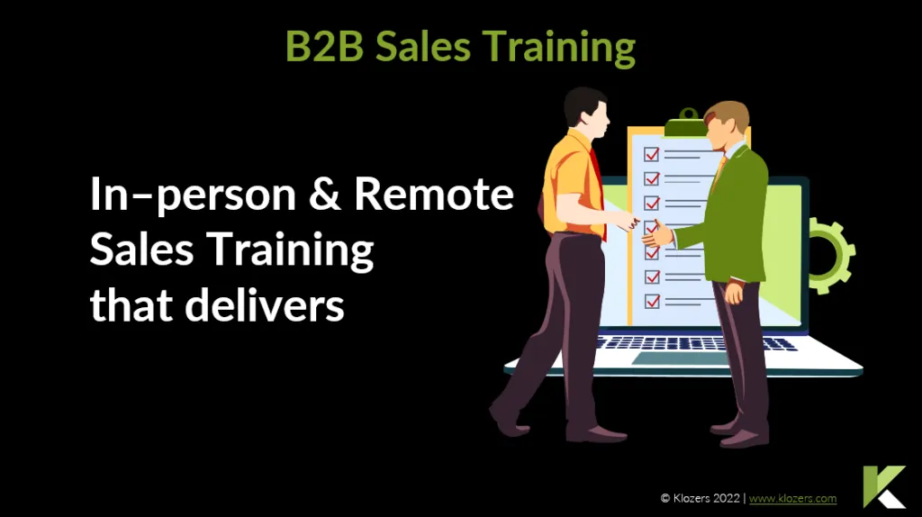B2B Sales Skills Training