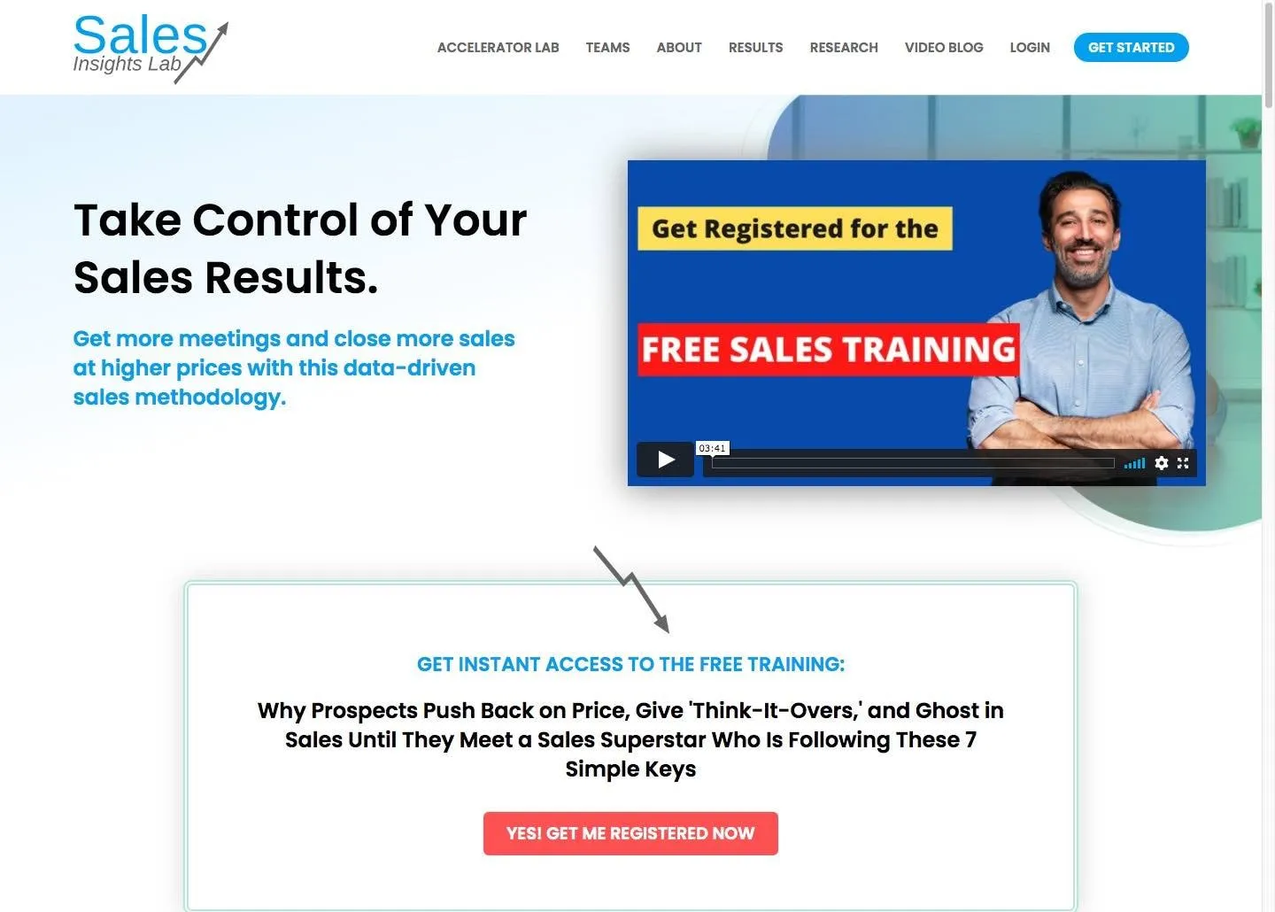 Sales Insights Lab Accelerator Program