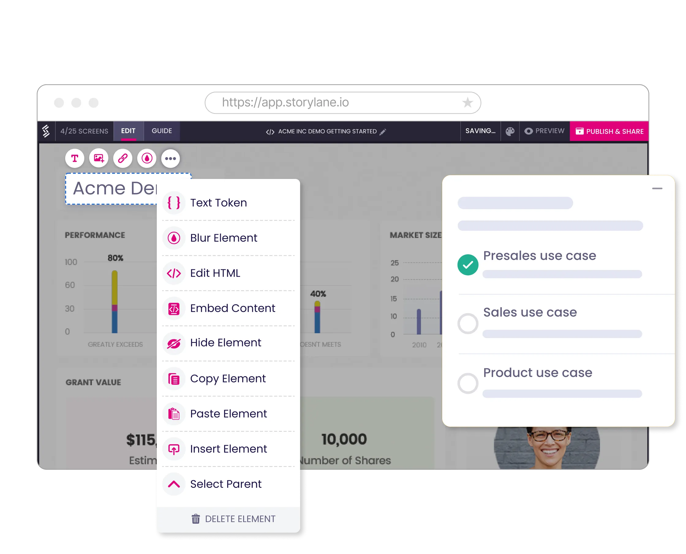 Storylane for Enhancing the Buyer's Journey