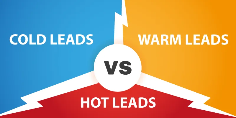 Hot Leads Vs Warm Leads Vs Cold Leads