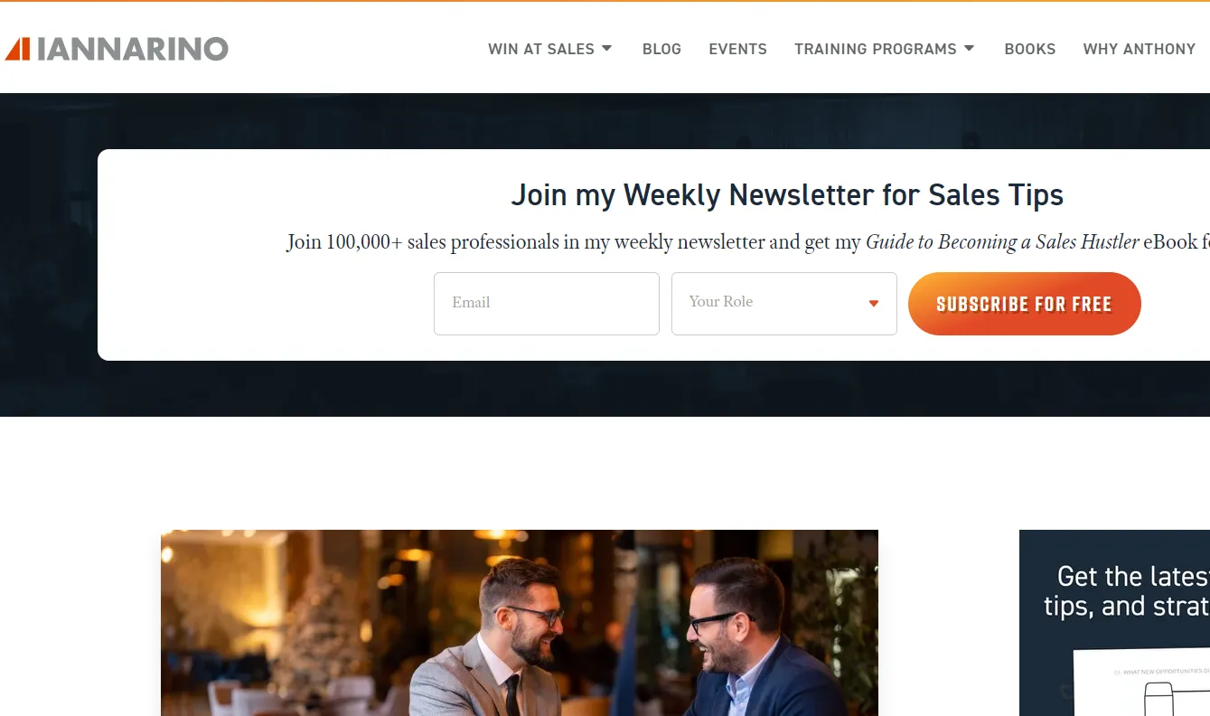 The Sales Blog (Anthony Iannarino)