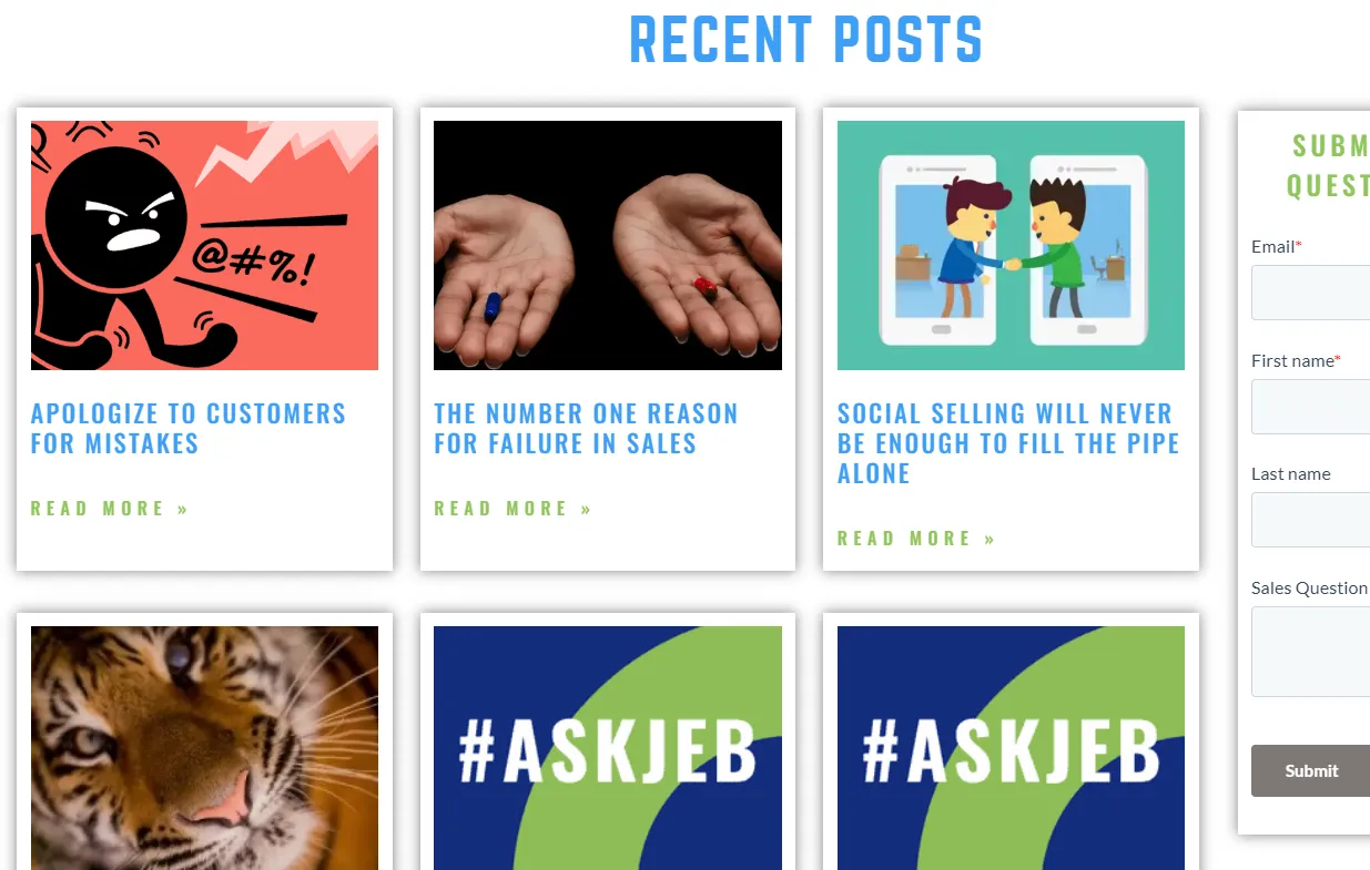 Jeb Blount's Sales Blog