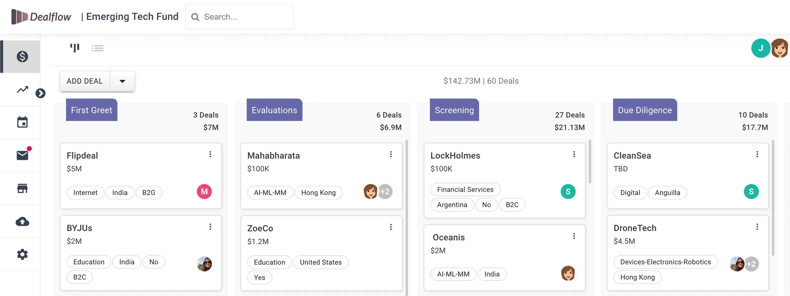 DealFlow Tracker