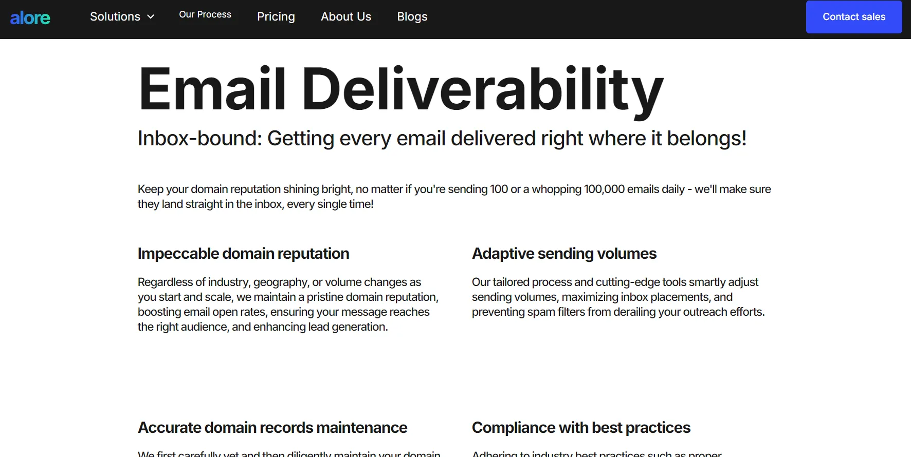 How Alore Can Improve Cold Email Deliverability