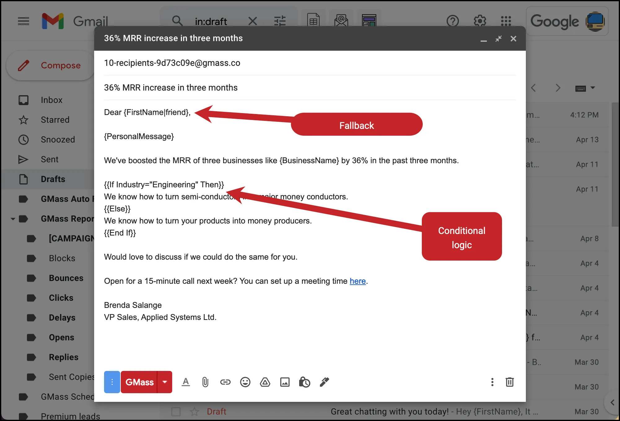 GMass - Powerful Mail Merge for Gmail Users