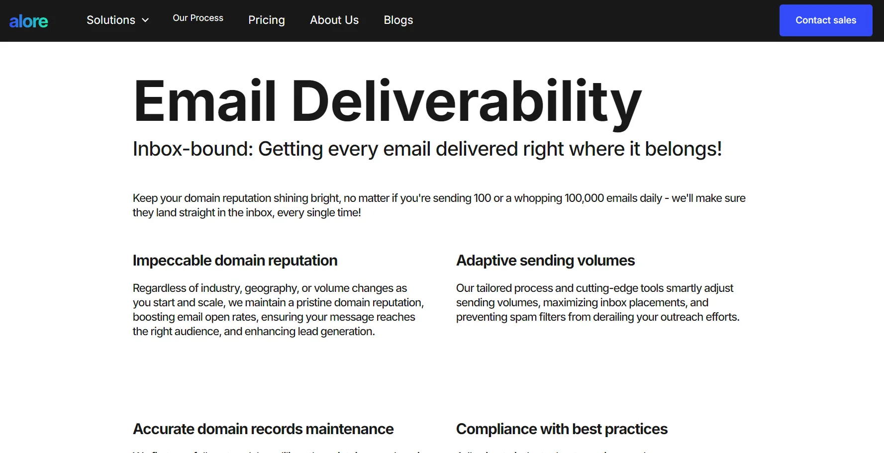 How to Ensure High Email Deliverability with Alore