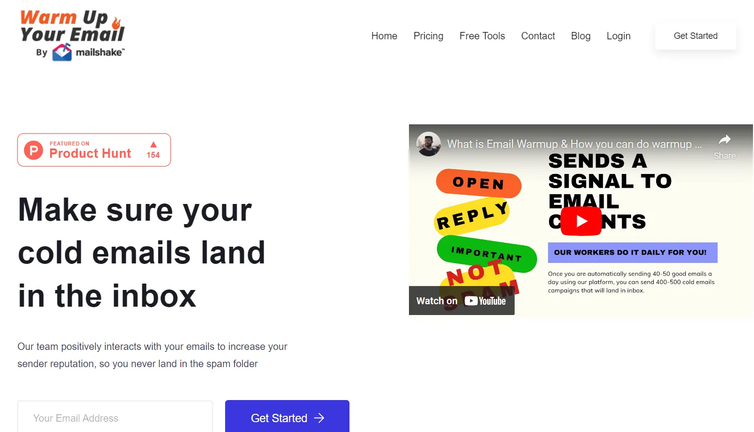 Warm Up Your Email (WUYU)