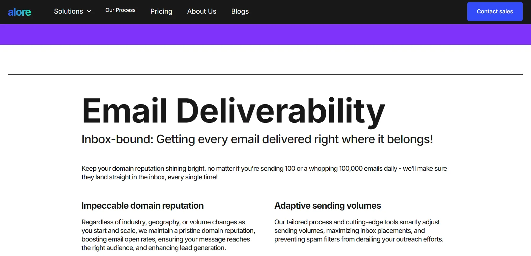 Alore: Enhance Email Deliverability with Smart Automation
