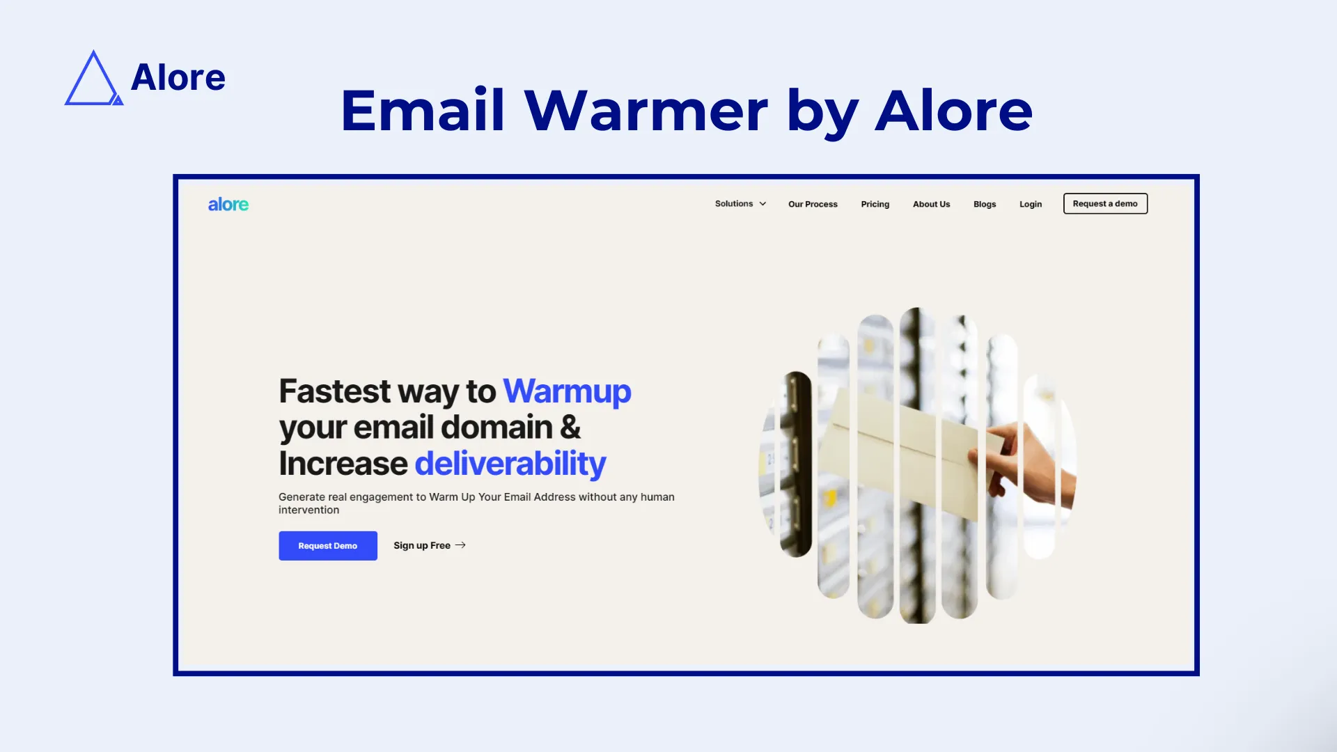 Key Features of Alore’s Email Warmup Tool
