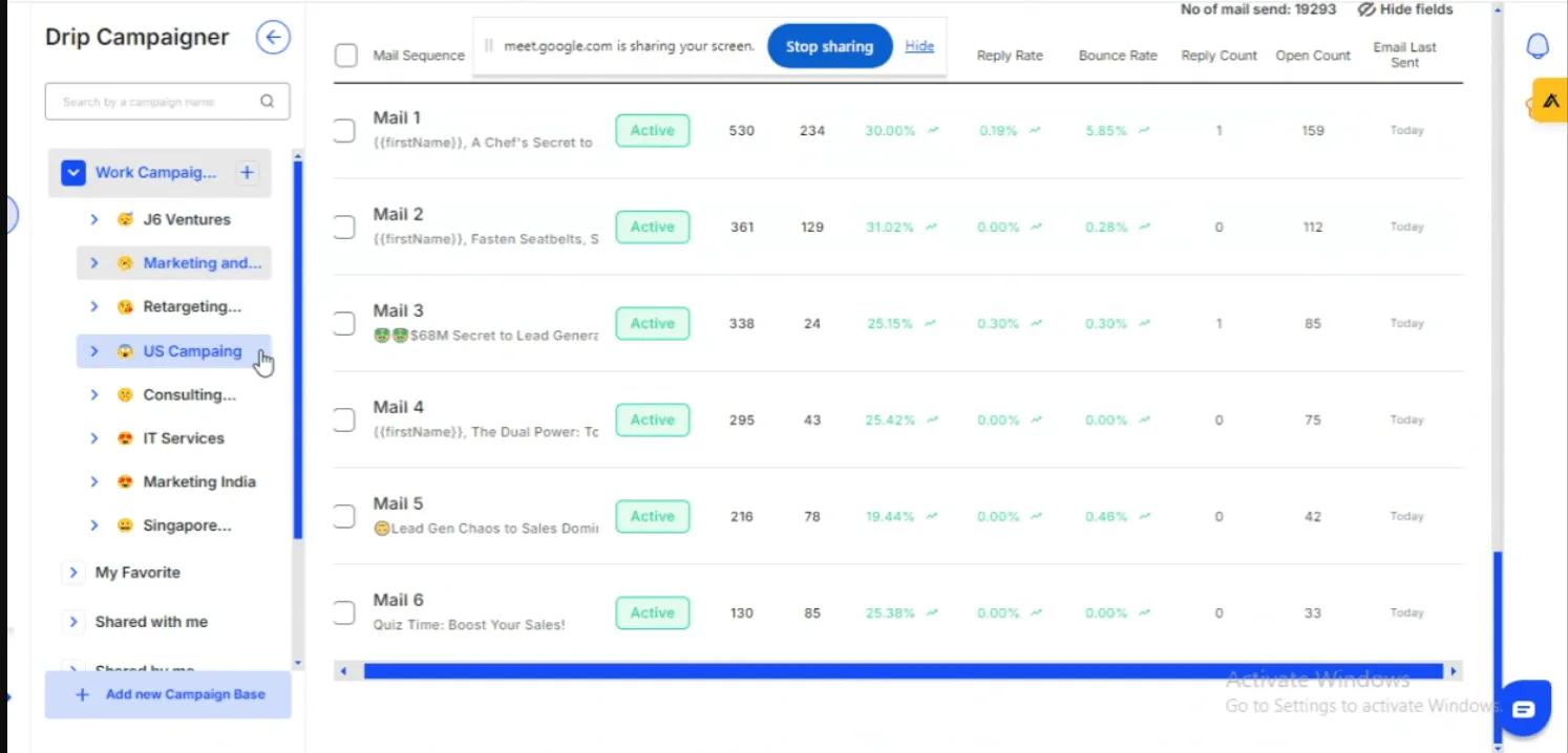 Monitor Performance Metrics