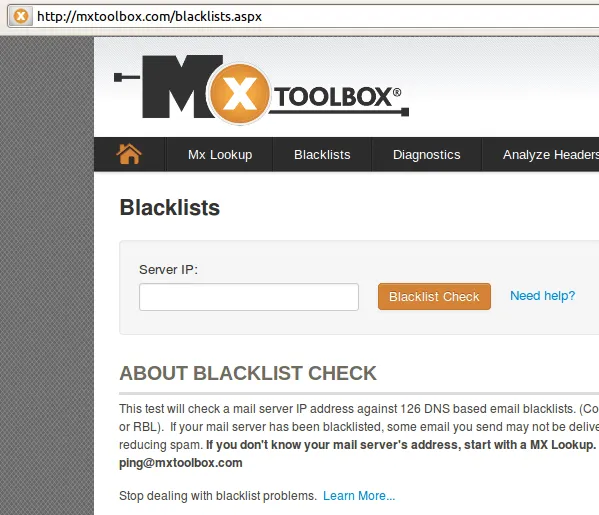 MXToolbox