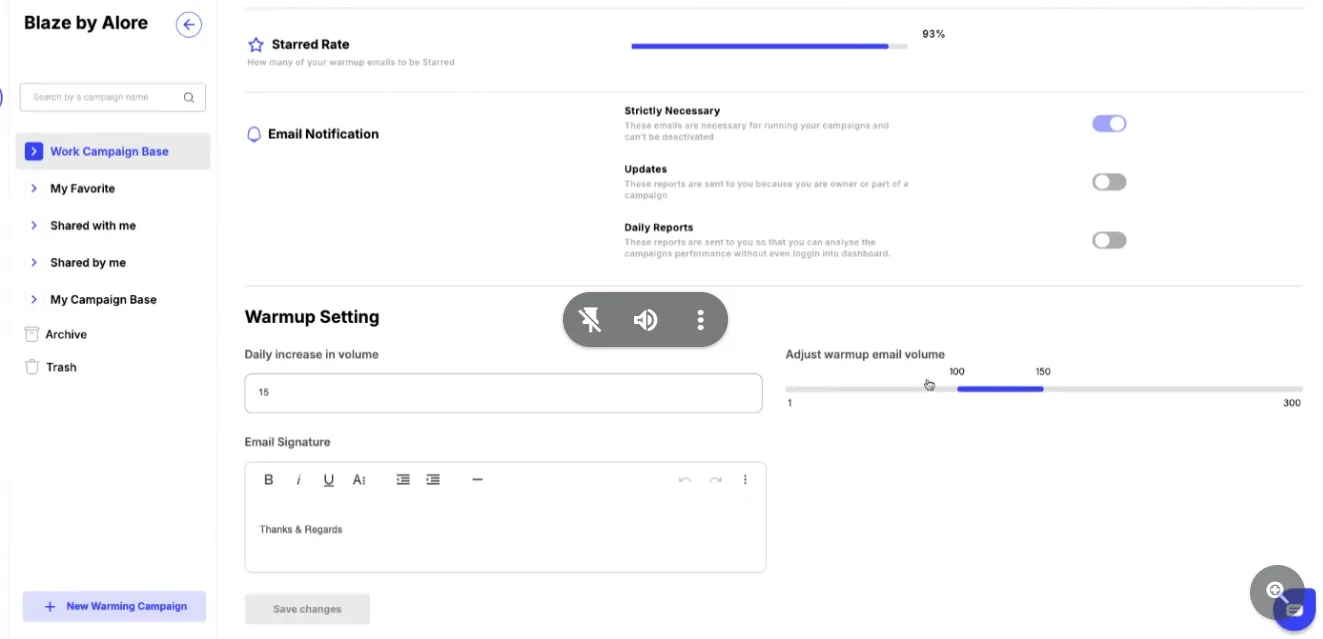 Customize Your Warm-Up Settings