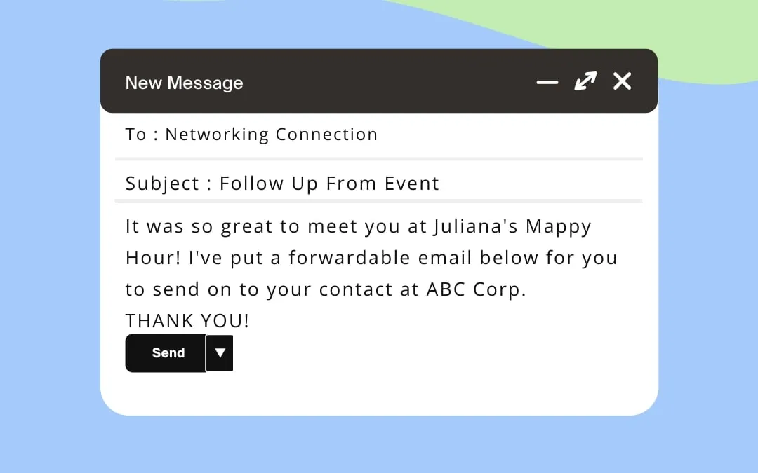 When Reaching Out After a Networking Event