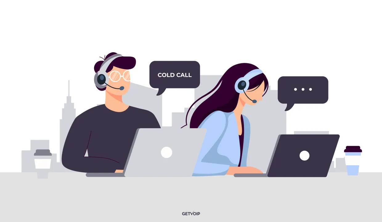 How Do Sales Reps Approach Cold Calling in Each Method?