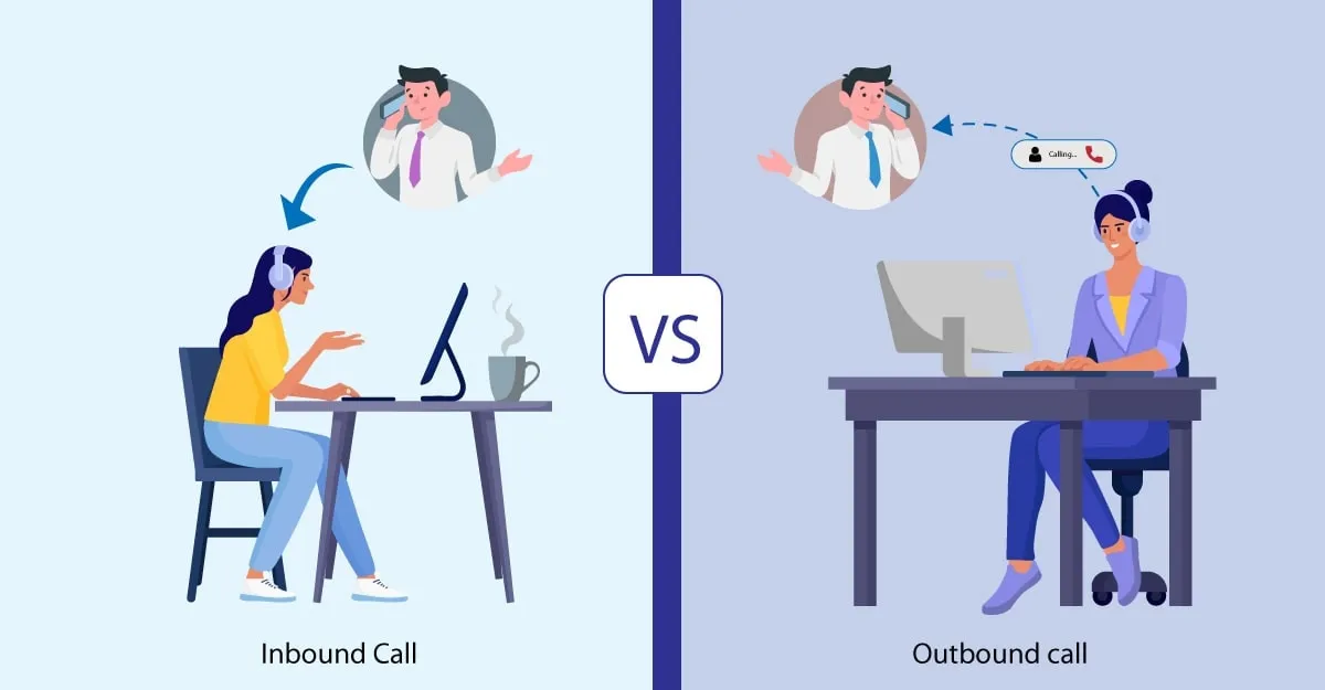 Outbound Calls vs. Inbound Calls: What's the Difference?