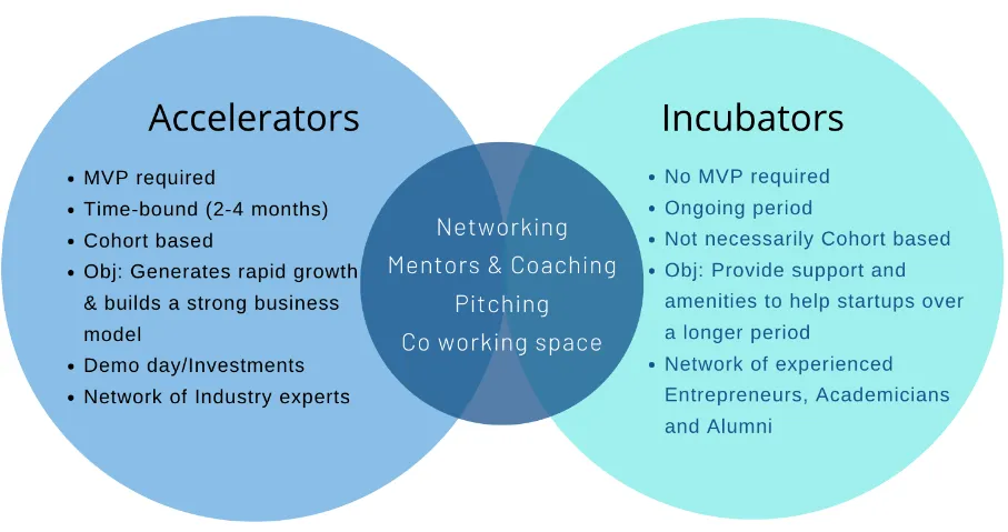 What’s the Difference Between Accelerators and Incubators?