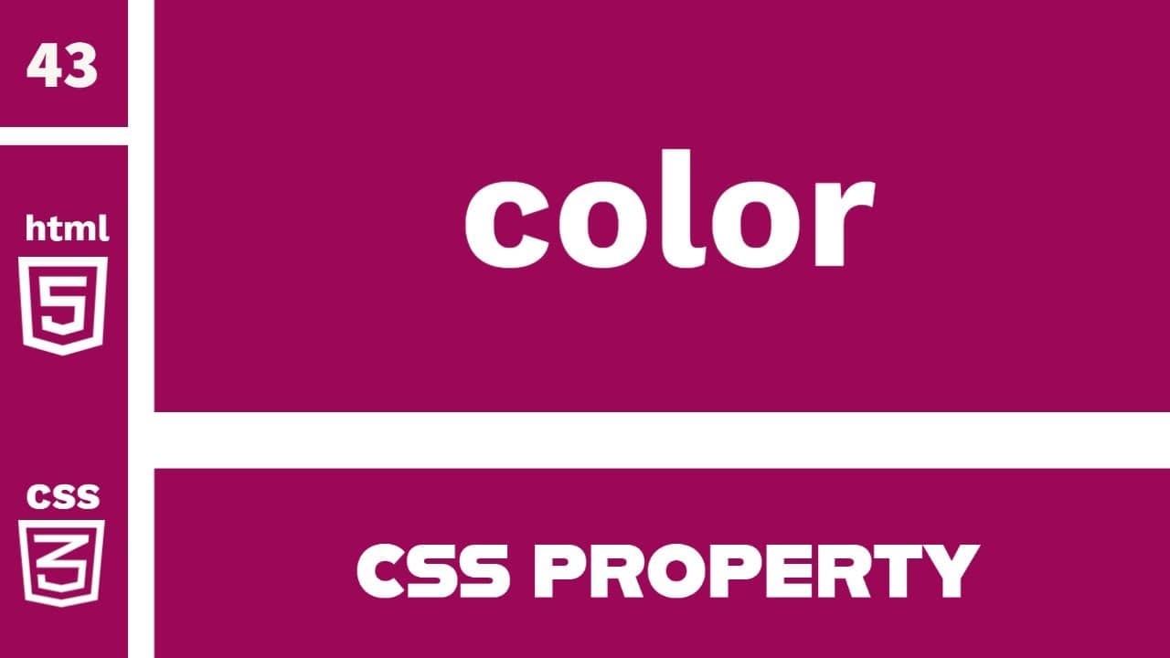 The Role of the CSS Color Property in Styling HTML Elements