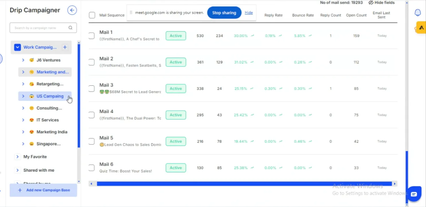 Performance Tracking