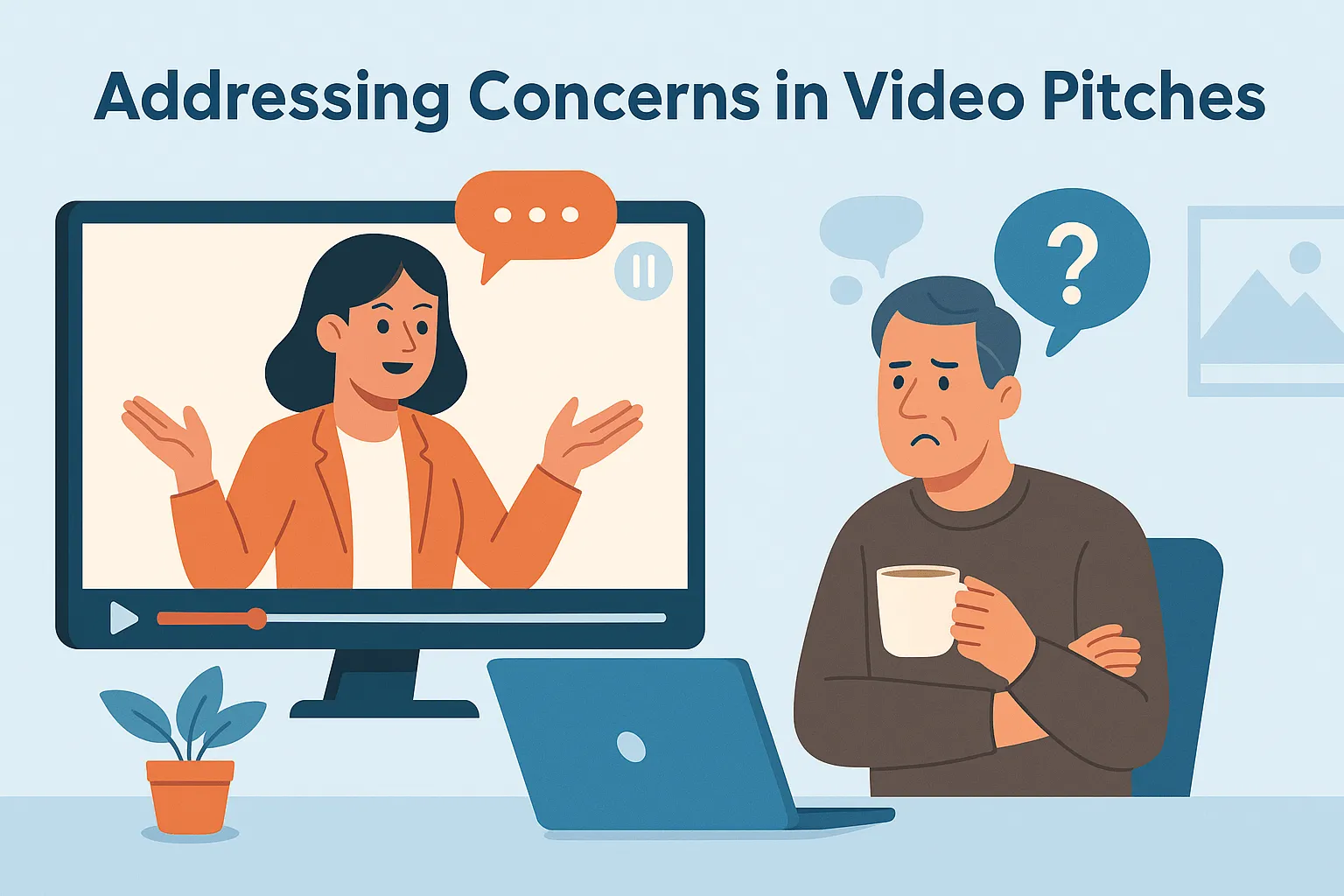 Addressing Concerns in Video Pitches
